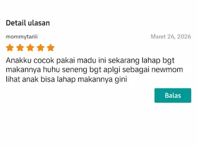 Testimoni pelanggan TinyHoney 2