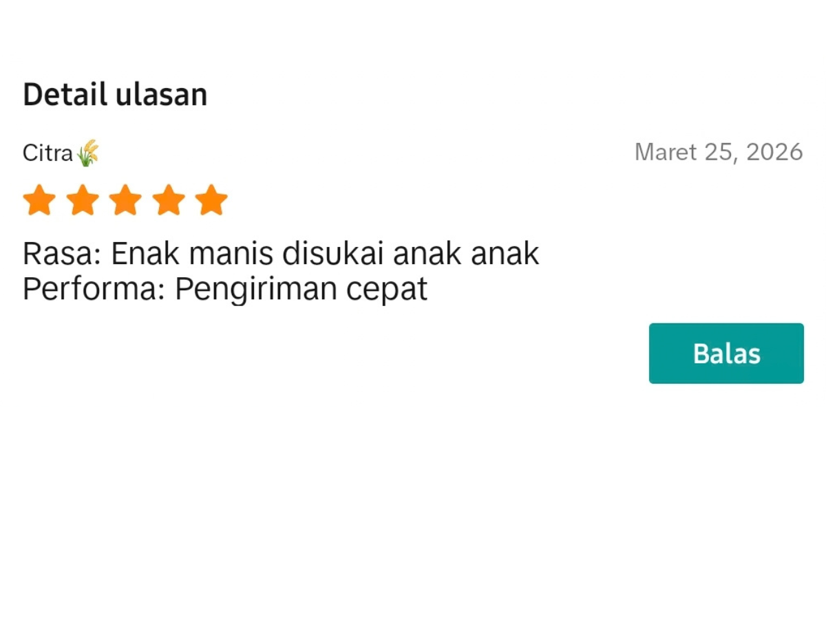 Testimoni pelanggan TinyHoney 4
